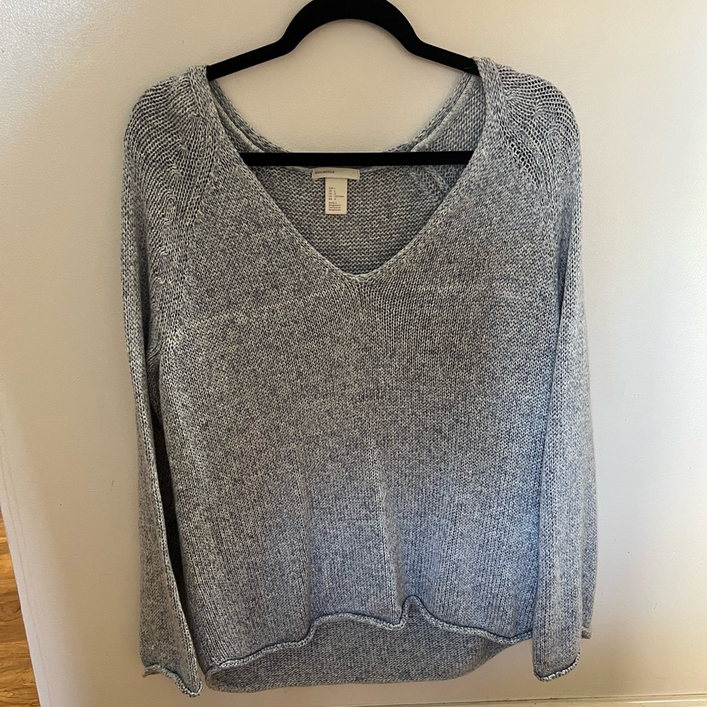 H&M Basic Size Large Blue Sweater